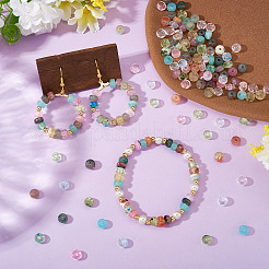 140шт 7 цвета прозрачные акриловые бусины&nbsp;OACR-TA0003-97