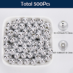 500шт бусины из АБС-пластика&nbsp;KY-SP0001-40