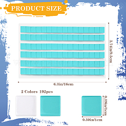2шт 2 цвета многоразовый пластилин для нейл-арта MRMJ-CP0001-24A