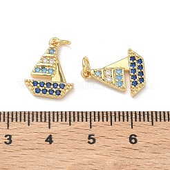 Латунные микро проложить кубического циркония подвески&nbsp;KK-C252-09G