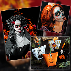 Сплавочные подвески тибетского стиля&nbsp;FIND-PH0005-68