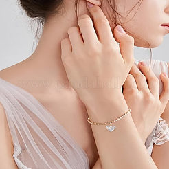 2шт латунные подвески с кубическим цирконием&nbsp;ZIRC-LP0001-36