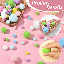 3 комплект полиэстеровых шариков для украшения&nbsp;DIY-SC0031-26G