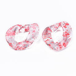 Прозрачные акриловые связывая кольца&nbsp;OACR-N009-014A-02