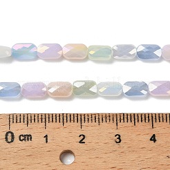 Стеклянные бусины с гальваническим покрытием &nbsp;EGLA-P065-02A-01