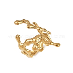 Кольца-манжеты из нержавеющей стали 304 для женщин&nbsp;RJEW-H255-01G-08