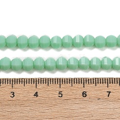 Непрозрачное стекло бисер нитей&nbsp;GLAA-G125-01C-02