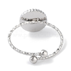 Ионное покрытие (IP) кольцо из нержавеющей стали 304&nbsp;RJEW-B059-02P-03