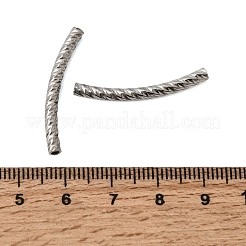 Трубчатые бусины из нержавеющей стали 304&nbsp;STAS-B128-13A-P