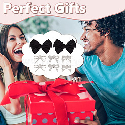 8 шт. 4 стиля съемных пряжек для обуви из сплава со стразами&nbsp;FIND-HY0003-90P