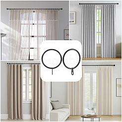 Железная драпировка скользящие кольца для проушин&nbsp;IFIN-SP0001-17B-EB