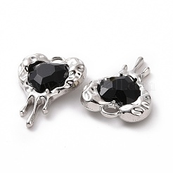 Стеклянные подвески из сплава с покрытием стойки&nbsp;LS-X-FIND-I037-21P-03