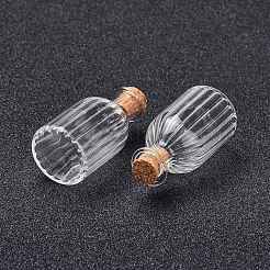 Стеклянные пробковые бутылки&nbsp;LS-AJEW-O032-07