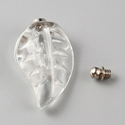 Подвески в виде медальонов из стеклянных бутылок&nbsp;GLAA-WH0033-68