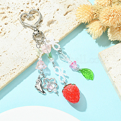 2 шт. акриловые и стеклянные подвесные украшения&nbsp;KEYC-SP0001-31