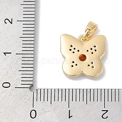 Латунные микро проложить кубического циркония подвески&nbsp;KK-Q030-01B-G