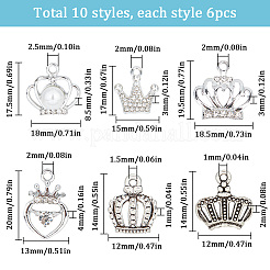 Подвески из сплава 60шт 10 стиля&nbsp;FIND-SC0005-21