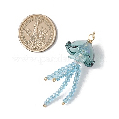 Стекло с большими акриловыми подвесками&nbsp;PALLOY-JF04982-02