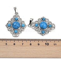 Природные и синтетические смешанные подвески драгоценных камней&nbsp;G-Z077-01P