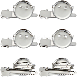 30 шт. железная рамка для броши с кабошоном&nbsp;IFIN-SC0001-99