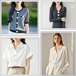 30 шт. пуговицы из смолы с 1 отверстиями на ножке&nbsp;BUTT-CY0001-25A