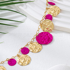 Браслеты на ногу с кисточками из текстурированного сплава&nbsp;FS-WG7E5E5-01