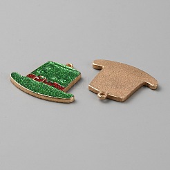 Подвески из сплава с эмалью ко дню святого патрика&nbsp;ENAM-WH0004-10KCG-02