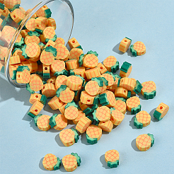 350шт. бусина из полимерной глины ручной работы&nbsp;CLAY-PA0001-03