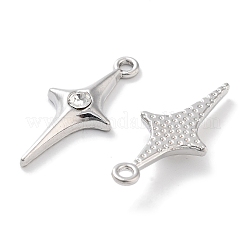 Подвески из сплава со стразами&nbsp;PALLOY-F311-06P