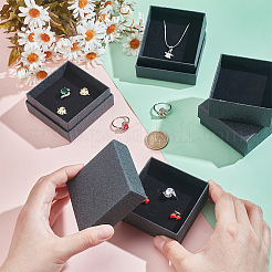 Подарочные коробки для украшений из текстурной бумаги&nbsp;OBOX-NB0001-10B-02