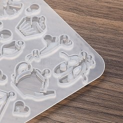 Кулон силиконовые Молды&nbsp;LS-AJEW-S041-04A