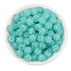 AB-цвет смолы горный хрусталь бисер&nbsp;RESI-S315-10x12-14