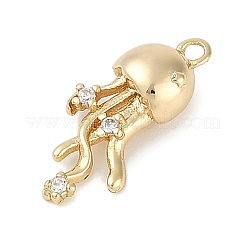Латунные микро проложить кубического циркония подвески&nbsp;KK-I719-36G