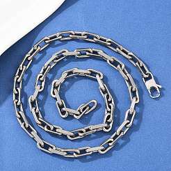 Цепочки-скрепки из нержавеющей стали 304&nbsp;NJEW-Z105-01P