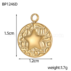 Подвески из нержавеющей стали 304&nbsp;STAS-OY009-64G