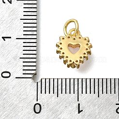 Кубический цирконий из латуни со стеклянными подвесками&nbsp;KK-D295-28G-01