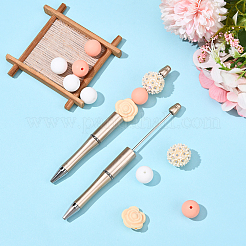 Наборы для изготовления самодельных пластиковых ручек-бусин&nbsp;DIY-YW0012-25D