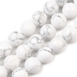 Природные Говлит бисер нитей&nbsp;G-L648-A02-16mm