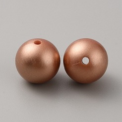 Круглые пищевые экологически чистые силиконовые бусины&nbsp;SIL-TAC0010-06B-02