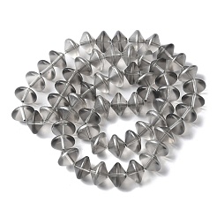 Стеклянные бусины с гальваническим покрытием &nbsp;EGLA-G038-01A-PL02