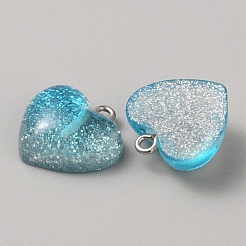 Прозрачные смоляные подвески&nbsp;LS-CRES-TAC0010-05C