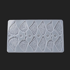 Силиконовые Молды с крыльями бабочки и круглой подвеской своими руками SIMO-B004-01