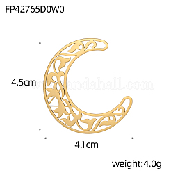 Филигранные соединительные элементы из нержавеющей стали 304&nbsp;STAS-OY007-03G