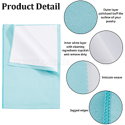 2шт 4-х слойная салфетка для полировки серебра&nbsp;TOOL-BBC0001-08A