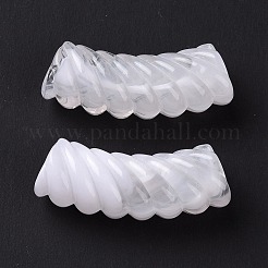 Двухцветные непрозрачные акриловые бусины&nbsp;OACR-A016-06H