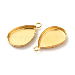 Ионное покрытие (ip) нержавеющая сталь 304 подвеска кабошон оправа&nbsp;X-STAS-F167-23G