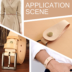 1шт плоский кожаный шнур&nbsp;WL-CL0001-21A