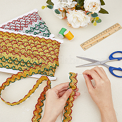 2 карта 2 цвета полиэфирная плетеная кружевная лента&nbsp;OCOR-FH0001-23