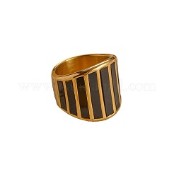 Кольца из нержавеющей стали 304 с натуральными ракушками&nbsp;FS-WG31488-06