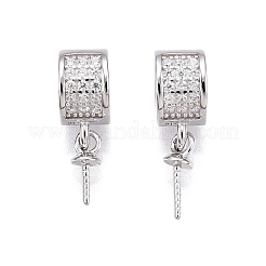 Антикоррозийные 925 стерлинговый серебряный кулон bails&nbsp;STER-T007-88P